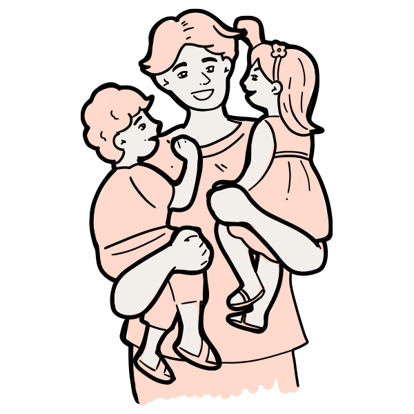 Vous seul(e) et votre/vos enfant(s)