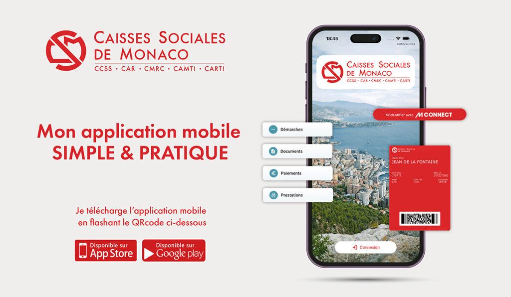 CSM décomptes prestations Monaco